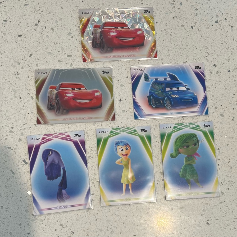 Topps Disney Neon Trading Cards